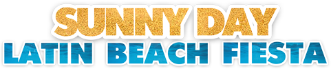 Sunny Day Latin Beach Fiesta Logo